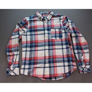 Chubbies Flannel Shirt Regular Fit Mens Tartan Plaid Stretch Heavy Outdoors XL